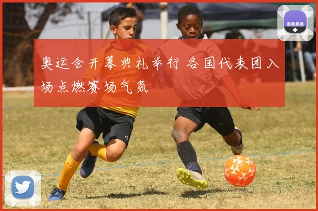 奥运会开幕典礼举行 各国代表团入场点燃赛场气氛
